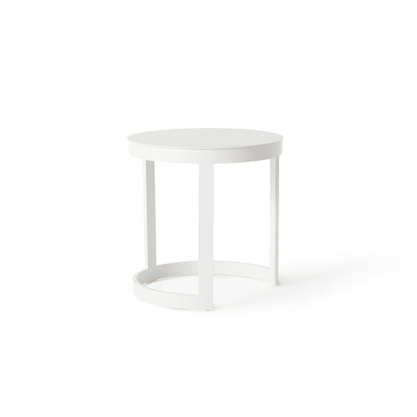 Ventura 18" Side Table in White