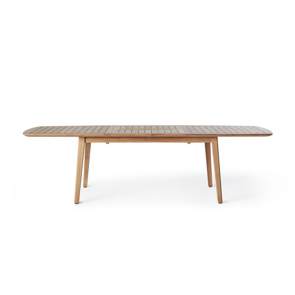 Cavallo 79"-110" Extension Dining Table in Teak