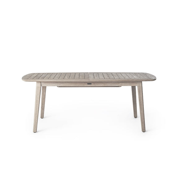 Cavallo 79"-110" Extension Dining Table in Weathered Teak