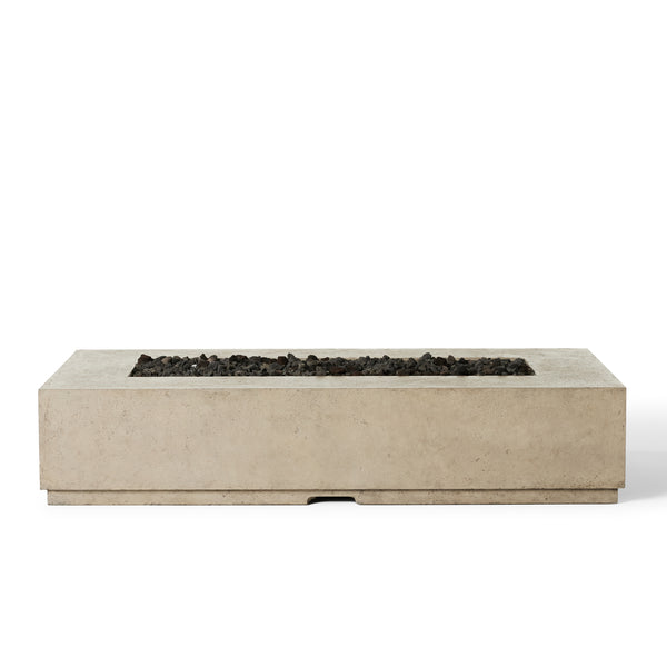 Legend 72" Rectangular Fire Table in Light Basalt (Propane)