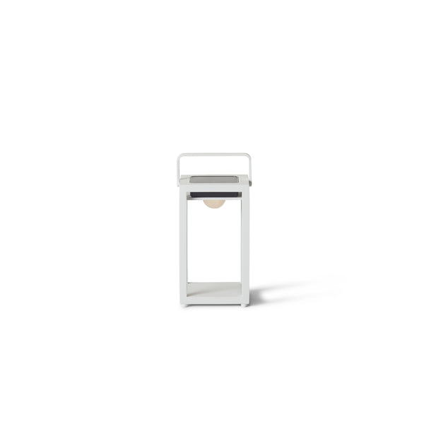 Lux Aluminum Table Lamp in White