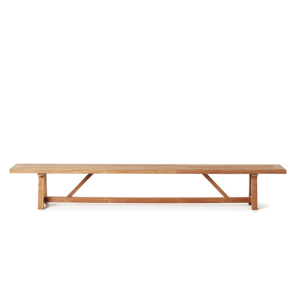 Madera 118" Vintage Teak Bench