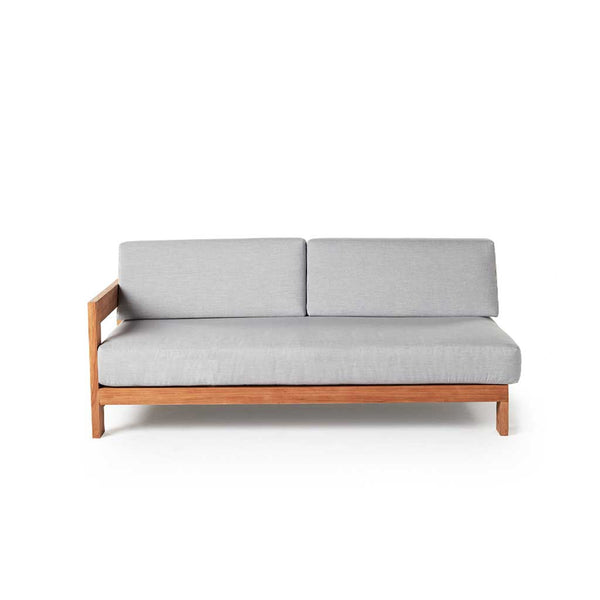 Tiburon Teak Sectional Right Arm
