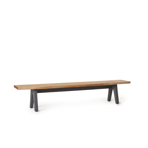 Montara 94" Live Edge Teak Bench