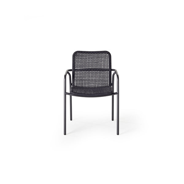 Presidio Dining Chair in Charcoal